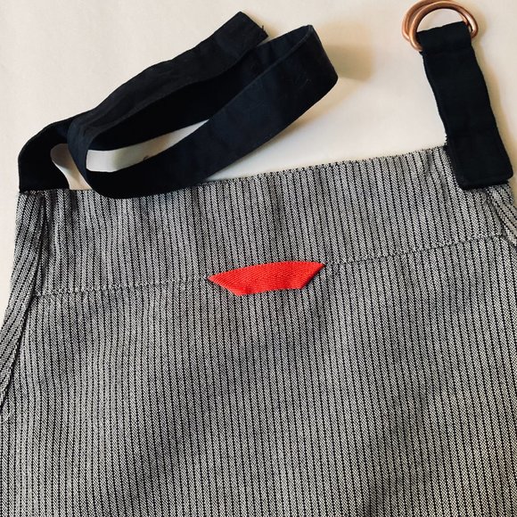 LEVI STRAUSS Kids Railroad Stripe Apron EUC - Picture 5 of 8